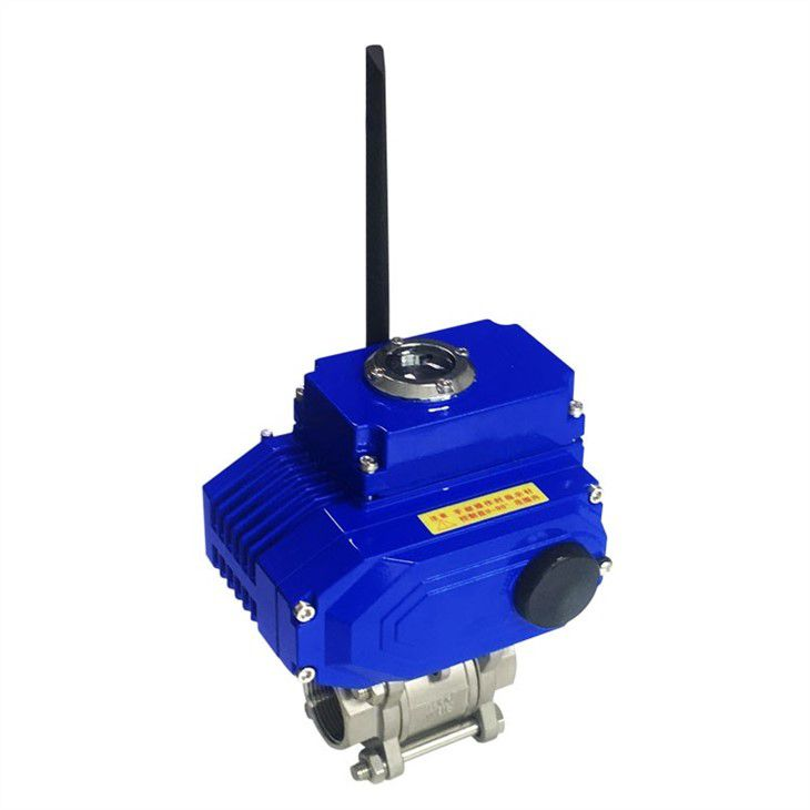 4G Lora Intelligent Controlled Stainless Steel Actuated Ball Valves