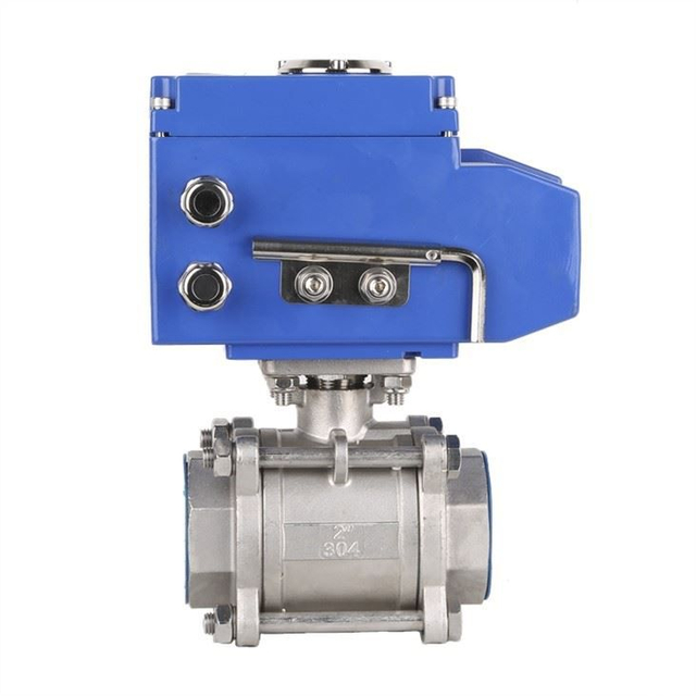 China bspt/npt thread dn50mm actuated ball valve manufacturers, bspt/npt thread dn50mm actuated